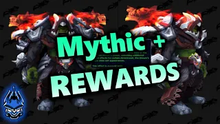 10.2 MYTHIC+ RATING REWARDS! Emerald Blossom Dreamstone - Lightning Effects on Tier Pieces & MORE