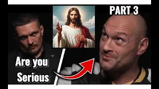 TYSON FURY TRYS TO USE GOD TO HELP SAVE HIM FROM USYK! (Face to Face, Breakdown Analysis PART 3 )