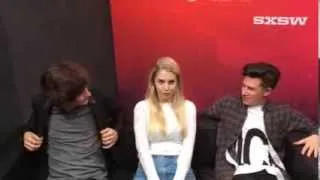 London Grammar at SXSW 2014 - London Grammar discuss food tips