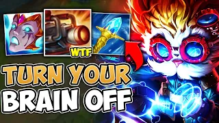 The Most ANNOYING Heimerdinger Build in Existence... (Turn off your BRAIN)