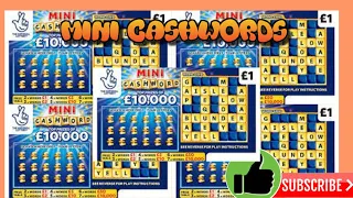 £1 MINI CASHWORDS X5 NICE NICE NICE YEAH