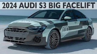 FIRST DRIVE! 2024 AUDI S3 333HP - BIGGEST AUDI FACELIFT IN YEARS! More power, drift mode and more!