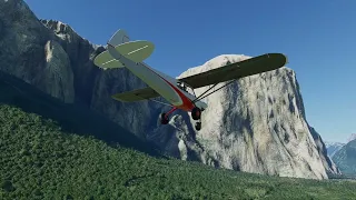 FSRealistic Pro Makes it so much more immersive! Cockpit Sounds Sight Seeing in Yosemite MSFS VR
