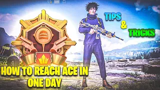 How To Reach ACE In One Day | Rank Push Tips & Tricks