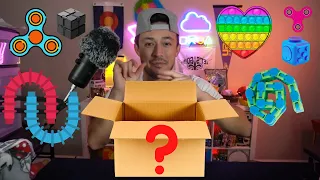 Mystery Box Fidget ASMR | Random ASMR | Fast & Aggressive ASMR