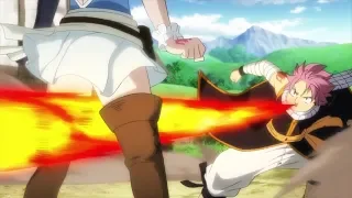 First time Natsu use his Flames in finale series