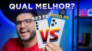 EITA! Galaxy S23 FE perde para Xiaomi Poco F5? Qual o MELHOR? Comparativo Geral