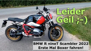 BMW R nineT Scambler 2022 - Meine Eindrücke. Erste Mal Boxer fahren. ;)