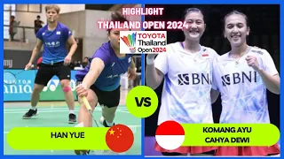 Febriana Dwipuji K/Amallia Cahaya P (INA) VS CHANG Ching Hui/YANG Ching Tun THAILAND OPEN 2024