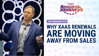 Why XaaS Renewals are Moving AWAY from Sales