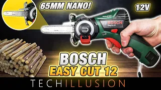 🔥KLEINER GEHT'S NICHT! Nano Kettensäge EASYCUT 12 von Bosch im TEST😨 - EASYCUT12 - Extremtest