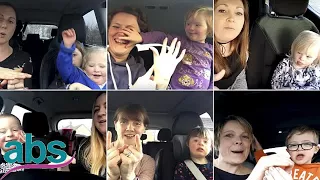 Children with Down's Syndrome do carpool karaoke to raise awareness  | ABS US  DAILY NEWS