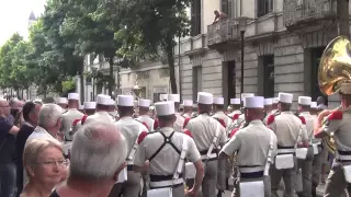 La légion étrangère - Festival des musiques militaire de Saumur  ( 49 ) ( 2015 )