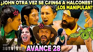 CECI Y JHON MANIPULAN🐍A LU Y🦅 ¿CECI A NEGOCIAR? ¿JANETTE cap27 #survivor méxico 2024 Avance 28