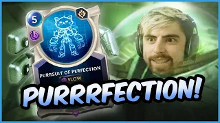 the PURRRFECT game ! | Zoe Aphelios Viktor Catastrophe | LOR