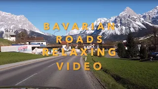 [4K] Germany Bavarian Roads - Relaxing Video - Road Trip