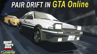 Karin Futo GTX and Annis ZR-350. Pair drift in GTA Online