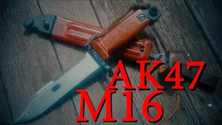 "CUỘC TỶ VÕ VŨ KHÍ LẠNH" AK47 vs M16 | Dòng Lưỡi Lê Của Lịch Sử Thế Giới | M7 vs Type II Bayonet