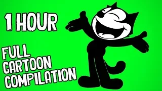 🐱 FELIX THE CAT - Full Cartoon Compilation - 1 HOUR