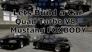 SLRR - Let's Build a Car - QUAD Turbo Ford Mustang FOXBODY - EP 26