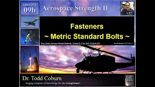 Stress Analysis II: L-09b Fasteners - Metric Bolts