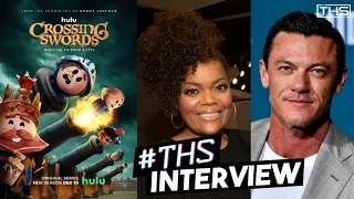 Hulu's Crossing Swords Yvette Nicole Brown & Luke Evans Interview | That Hashtag Show