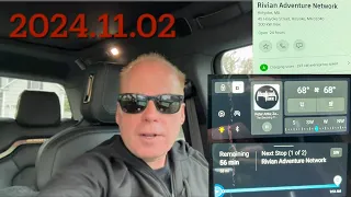 Rivian Software Update 2024.11.02 Charging Score (A-F) Rear Display with Are We There Yet?