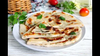 ЛЕПЕШКИ С НАЧИНКОЙ ВКУСНЕЕ ЧЕБУРЕКОВ ПО БАБУШКИНОМУ РЕЦЕПТУ