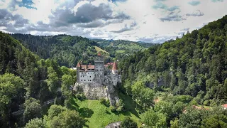 Epic Drone Flight Over Dracula's Castle! Jaw-Dropping Bran Castle Aerial Tour