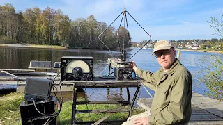 German WW2 Direction Finder in use.