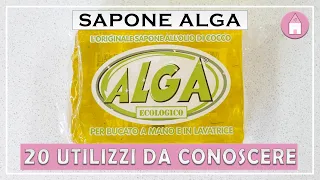 ALGA SOAP: 20 USES FOR CLEANING THE HOUSE AND NOT ONLY | ECOLOGICAL CLEANING