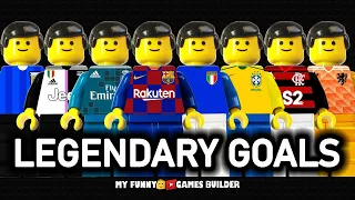 Best Legendary Goals In Football History in Lego Football Film