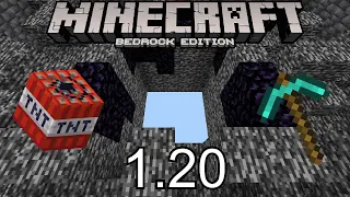 How To Break Bedrock In Minecraft Bedrock Edition 1.20 With No Cheats (Win10, Console, PE)