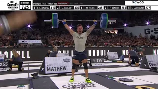 CrossFit Games 2023 - Men’s Event 9(Olympic Total) - Heat #1 #crossfit #crossfitgames #Fitness