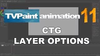CTG layer : options (TVPaint Animation 11 tutorial)