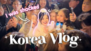 🇰🇷Korea vlog: k-pop stars, meet Squid Game actress,ringing the bell. I was shocked…😱