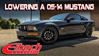Lowering a 2005-2014 Mustang GT | Eibach Springs | S197