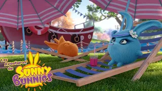 De vacaciones | Las Aventuras de Sunny Bunnies | Dibujos para niños