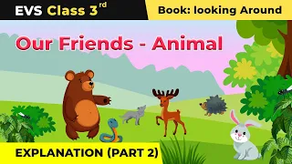 Class 3 NCERT EVS Chapter 19 | Our Friends - Animal Explanation (Part 2)