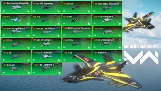 Top 22 Strike Fighter with Highest Combo Damage⚡Modern Warships