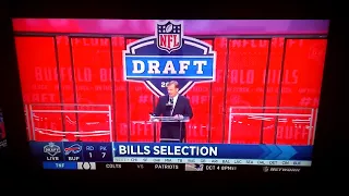 Buffalo Bills select Josh Allen - 2018 Draft