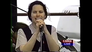 Natalie Merchant (10,000 Maniacs) Live, Earth Day Benefit in Washington D.C. - Apr 22, 1995 (C-SPAN)