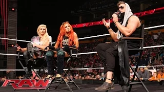 The Divas Revolution implodes on "Miz TV": Raw, Sept. 28, 2015