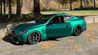VLOG 7: Mad Midpipe and Downpipes Exhaust Flybys Donuts and Revs 2024 BMW M4 Competition xDrive