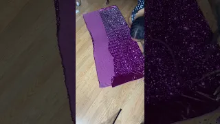 DIY Sequin Mini Birthday Dress - part 1