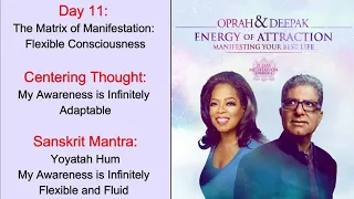 Day 11 | Energy of Attraction | 21 Day Meditation | Manifesting Your Best Life | Deepak & Oprah