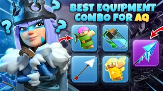 Best Equipment for Archer Queen in Clash of Clans ⚔️ - Best Hero Equipment Guide