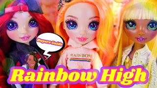 Rainbow High Dolls | In Depth Review: Ruby, Poppy & Sunny