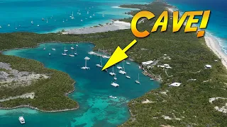 Exploring Ocean Caves in Exuma (Caves at the bottom of the ocean!)