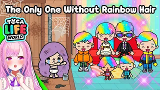 I'm The Only One Without Rainbow Hair In My Family 🌈 😭 Sad Story (Avatar World, Toca Life World)